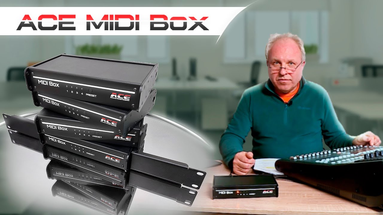 ACE MIDI Box - устройство приносит важные изменения в работе вашего телеканала и радиостанции!