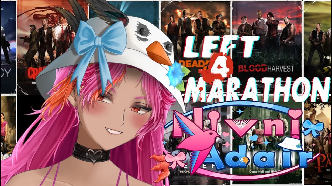 Vtuber Nivni Plays L4D2 Left 4 Marathon Campaign - Part 1