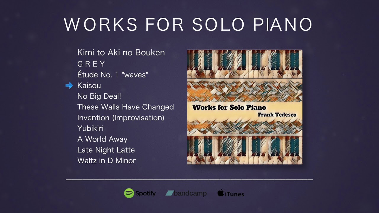 Frank Tedesco - Works for Solo Piano (Full Album)