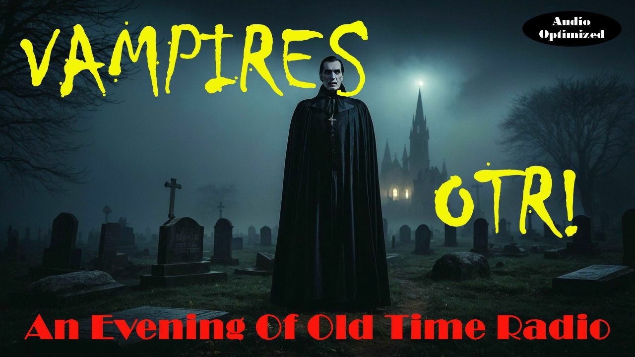 All Night Old Time Radio Shows | Vampires OTR! | Classic Radio Thrillers and Chillers | 8+ Hours!
