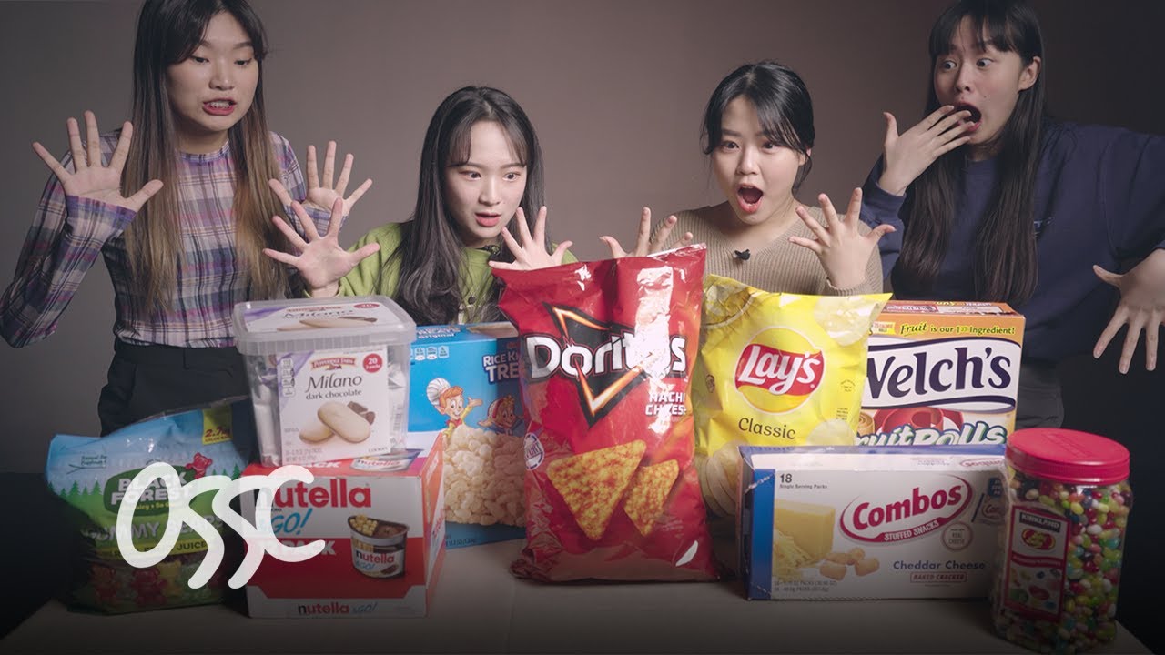 Korean Teens Try And Rate 'American Snacks' For The First Time