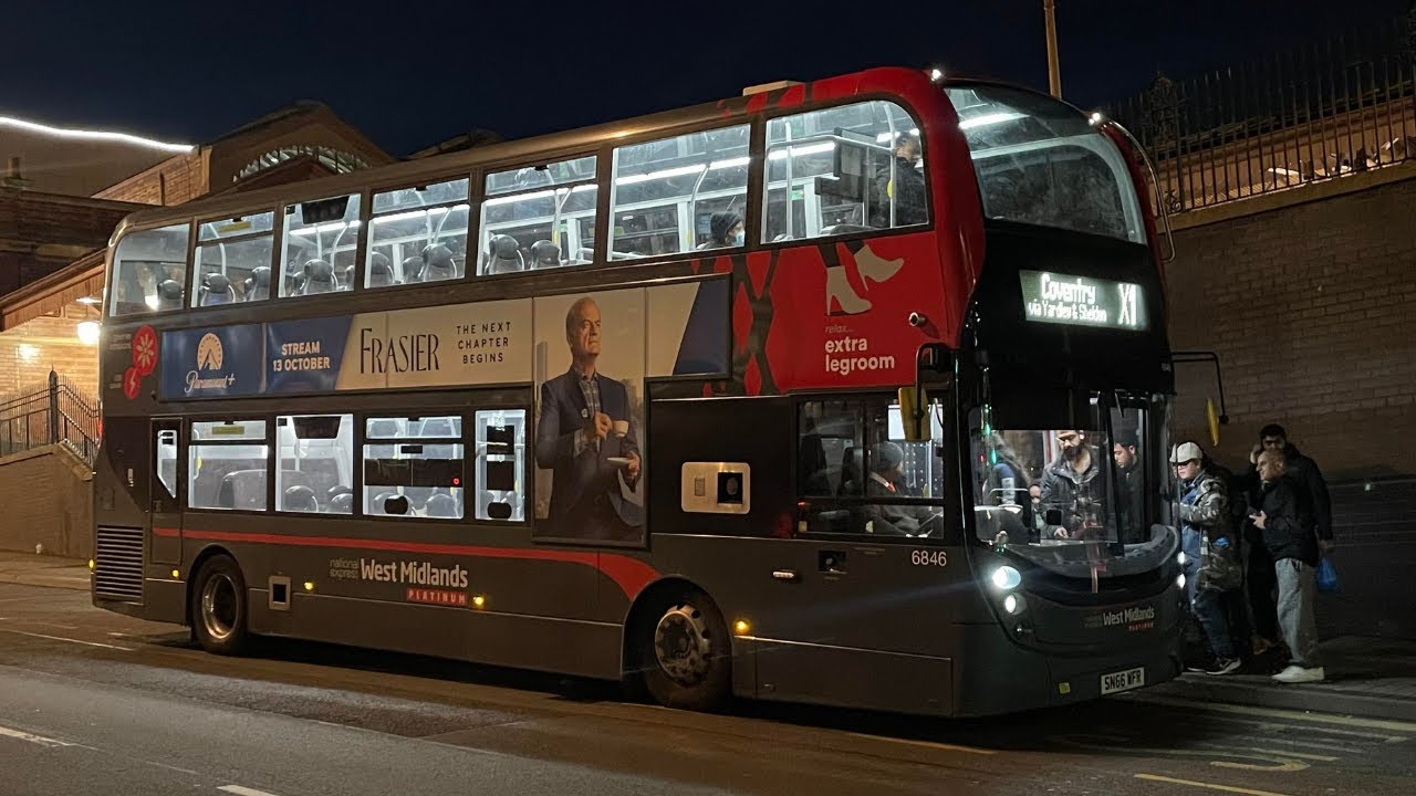 NXWM 6846 (SN66 WFR) Route X1