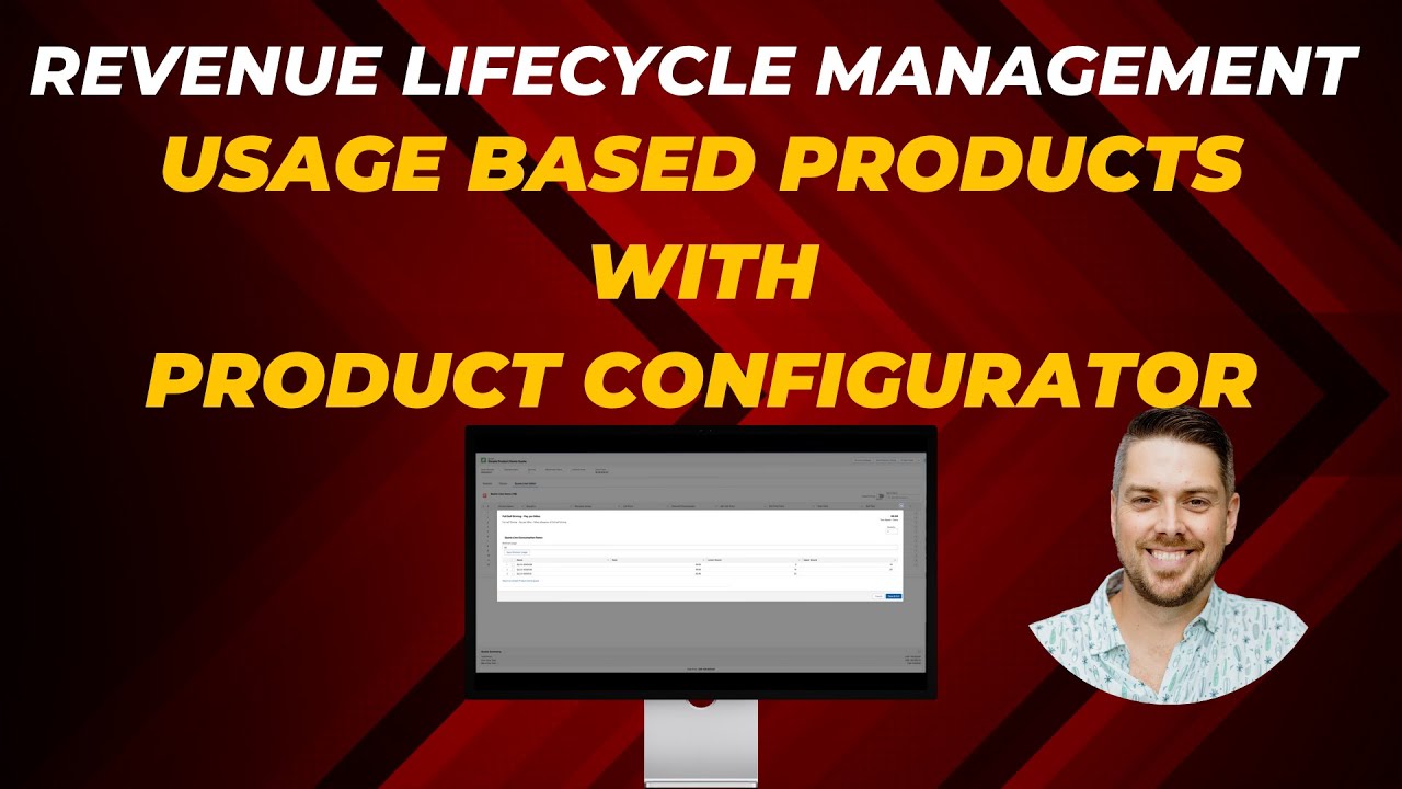 Usage Based Products with Salesforce Revenue Lifecycle Management