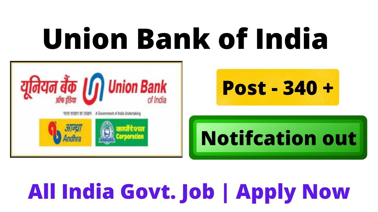 Union Bank of India Recruitment 2021 Specialist Officer | UBI SO 2021 | Govt. Job | Apply Now |