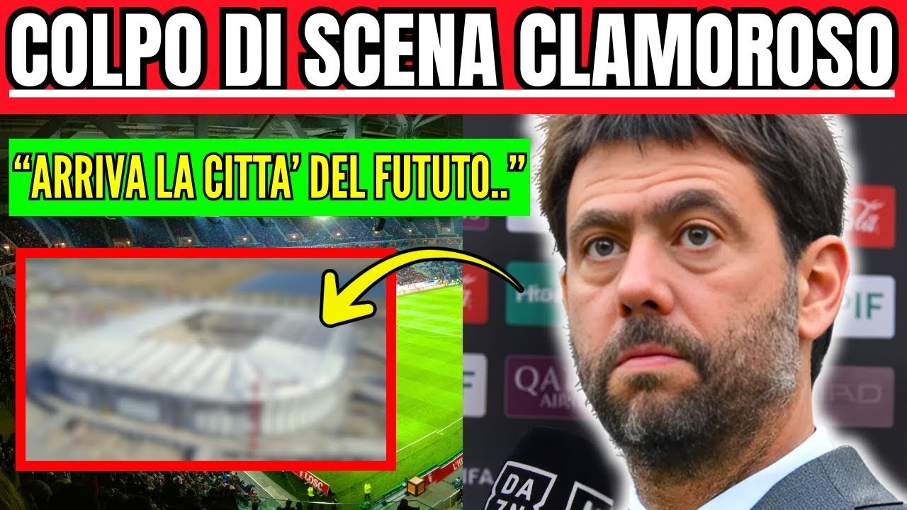 ADDIO ALL’ALLIANZ? JUVENTUS PRONTA A RISCRIVERE LA STORIA CON UN PROGETTO FUTURISTICO