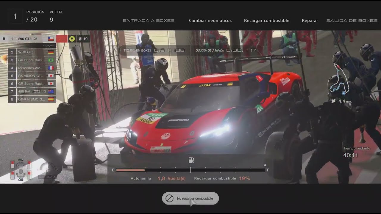 Se me Quemaron las ruedas al final de la hora de SPA🙌 /  #granturismo7  #nocommentary #tendencia 