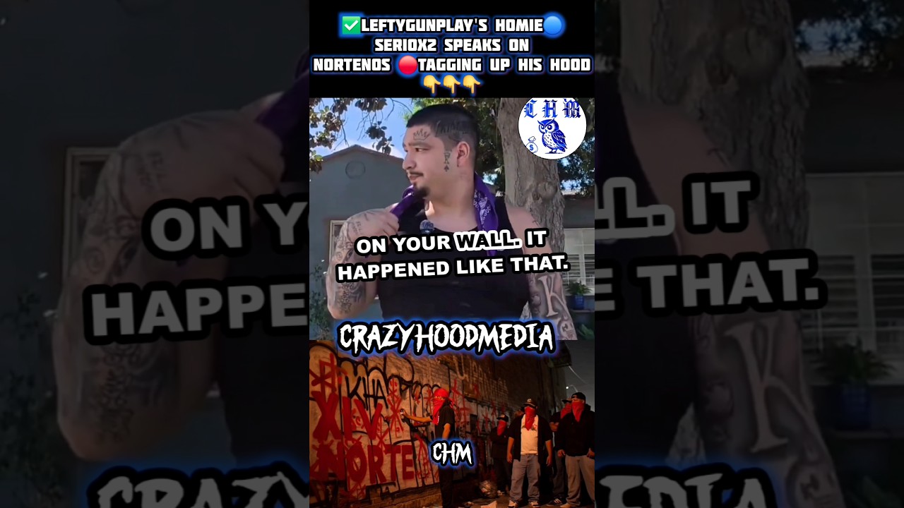 Южный игрок отреагировал на то, что Нортеньос отметил его капюшон😱 Leftygunplay Homie Serio2X #le...