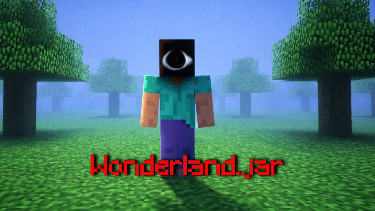 NUNCA jogue esse MOD de TERROR sozinho (Wonderland.jar)