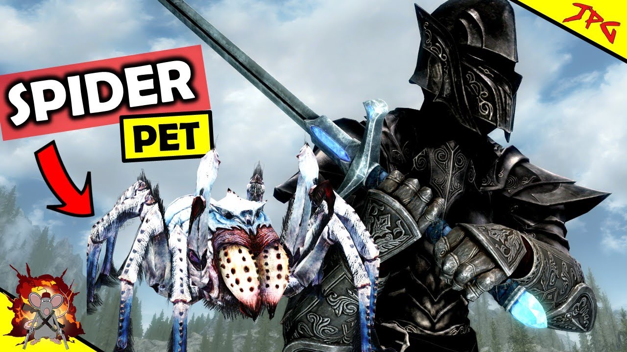 How To Get A PET SPIDER In Skyrim Anniversary Edition - Ice Blade Of The Monarch/Fists of Randagulf