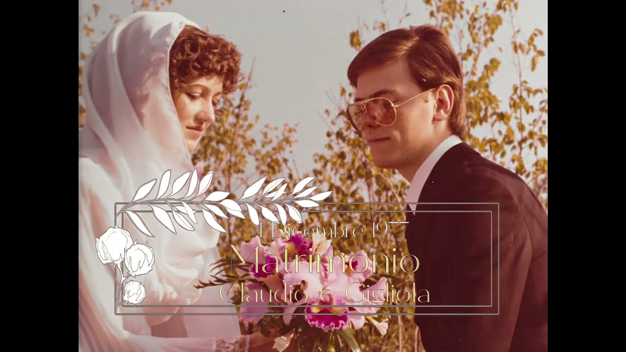 Matrimonio Claudio e Gigliola   4 Dic 1977