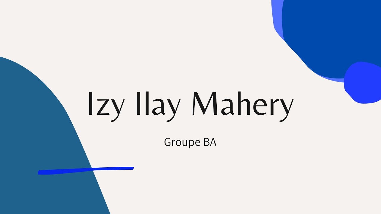 Groupe BA - Izy Ilay mahery (Tononkira)