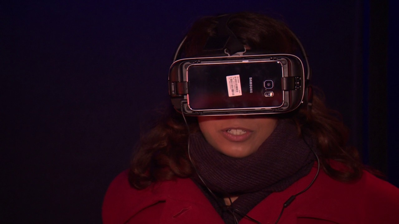 Virtual Reality of being in a burning building