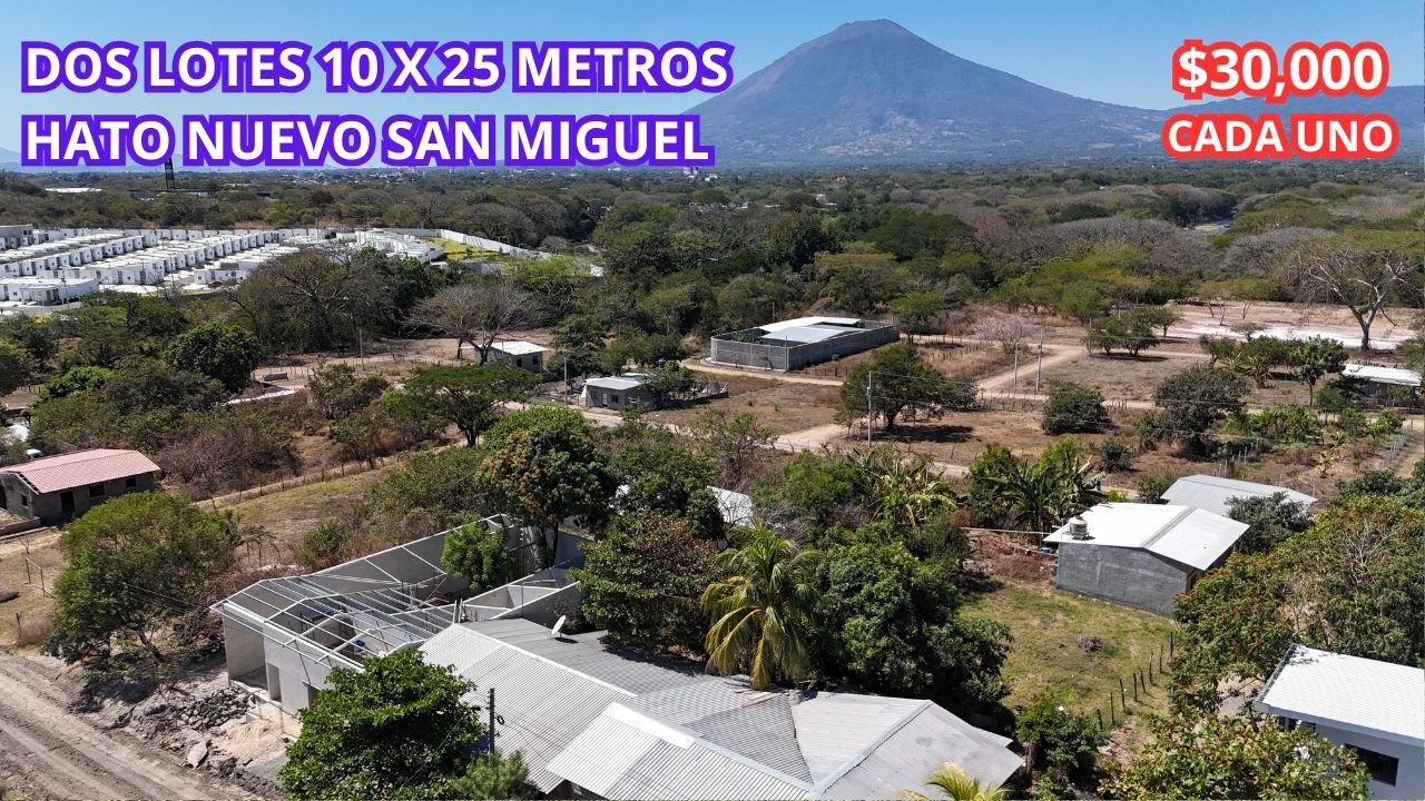SE VENDEN DOS LOTES EN HATO NUEVO/A 10 MIN DE PRICESMART/$30,000 CADA UNO