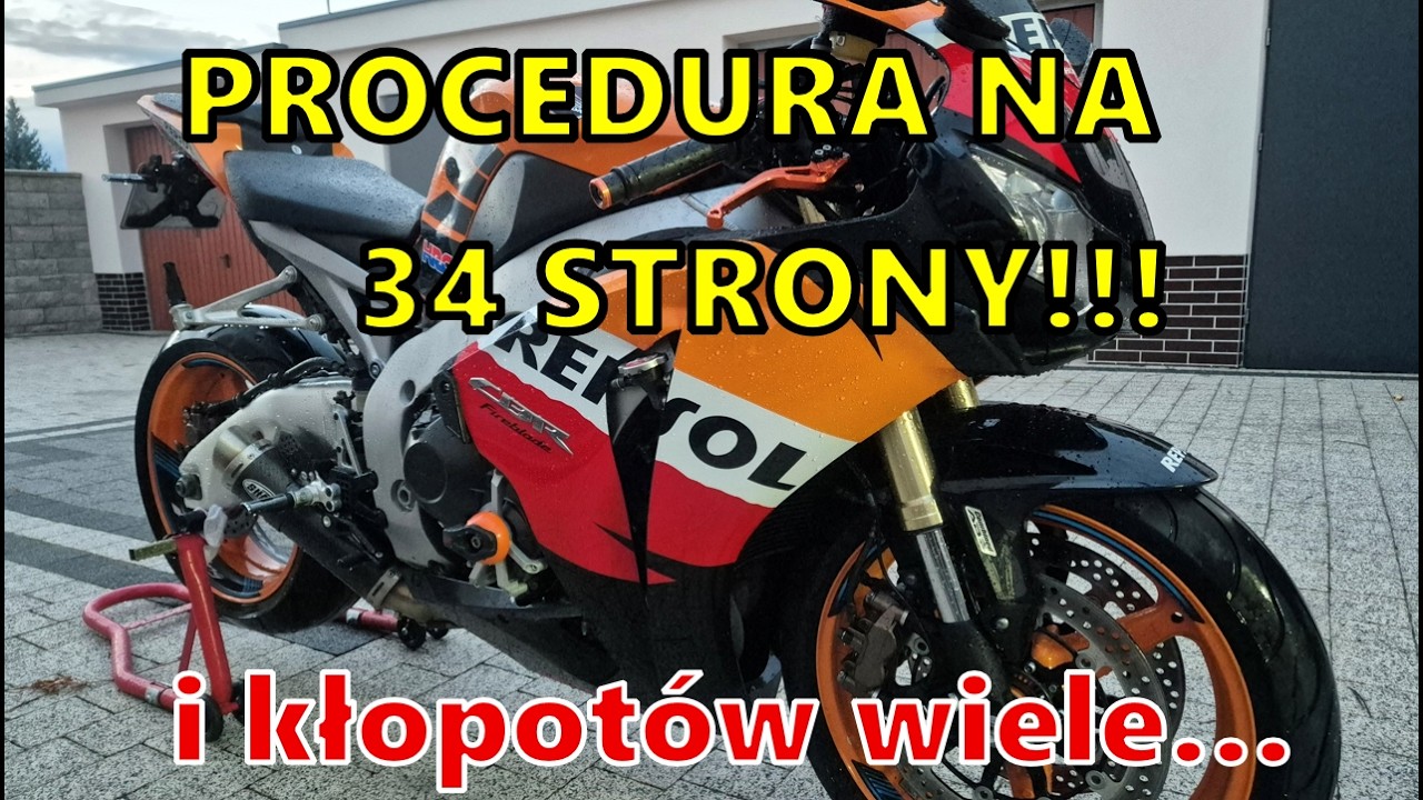 HONDA CBR1000RR SC59 REPSOL - kiedy nic nie idzie zgodnie z planem😤 A na testach oberwanie chmury⛈️