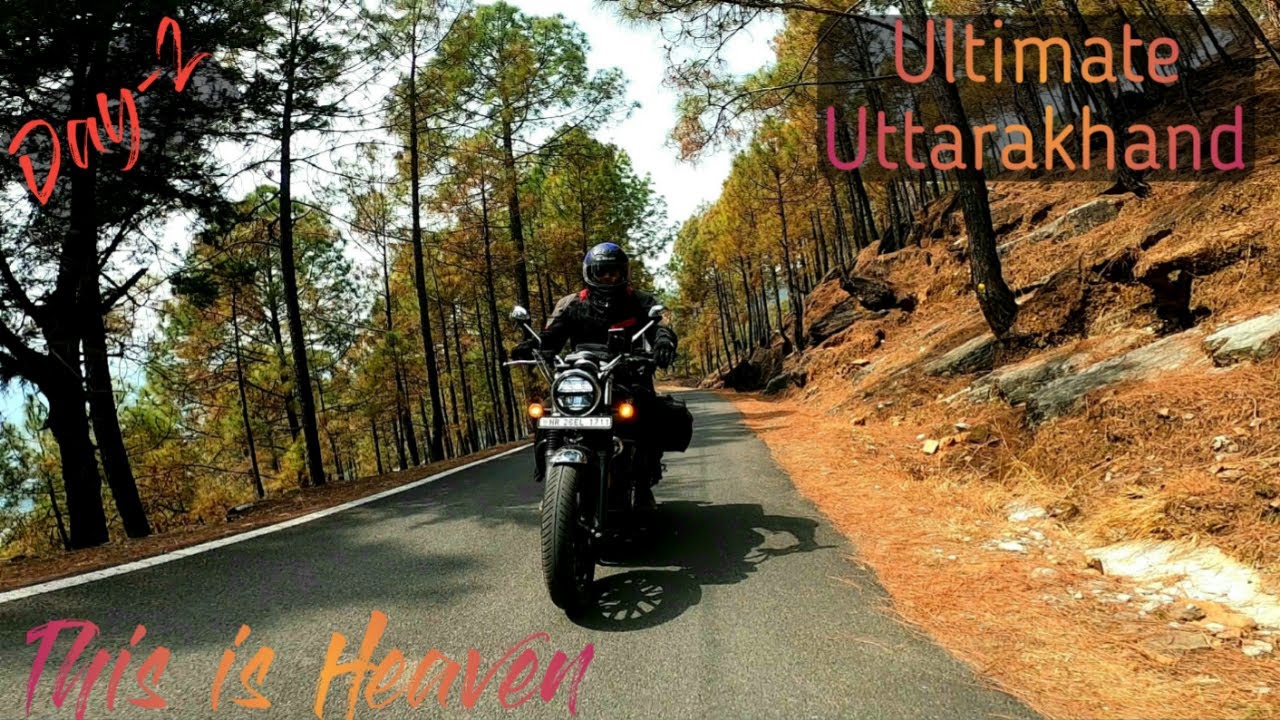 Ab start hua asli Uttarakhand | Nainital - Bageshwar | Honda Highness | Bike Ride | Mountains