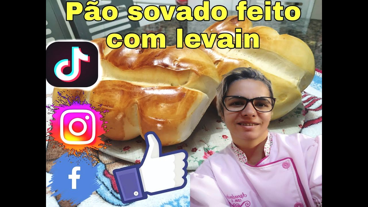 Pão Sovado com Fermento Levain