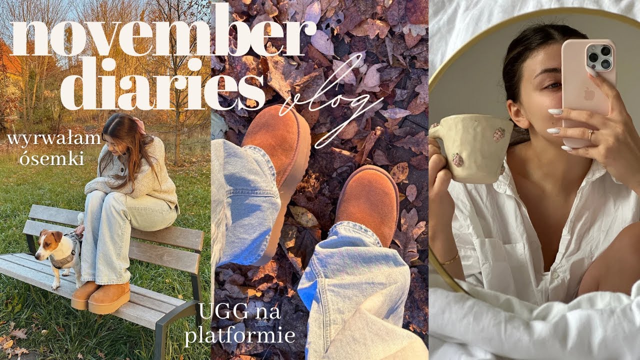 vlog: mamy datę ślubu!!!/ wyrwałam ósemki i założyłam aparat/ ugg na platformie🧸🍂