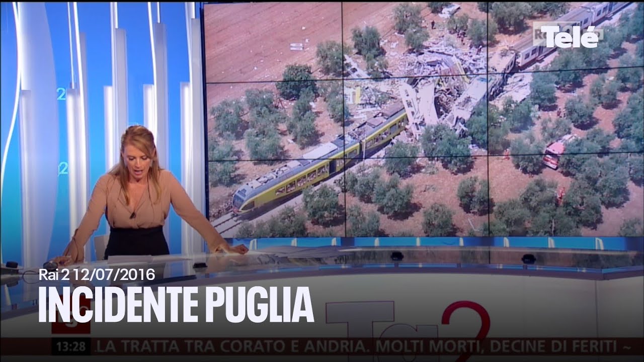Incidente in Puglia | Edizione ore 13 del TG2 | 12/07/2016
