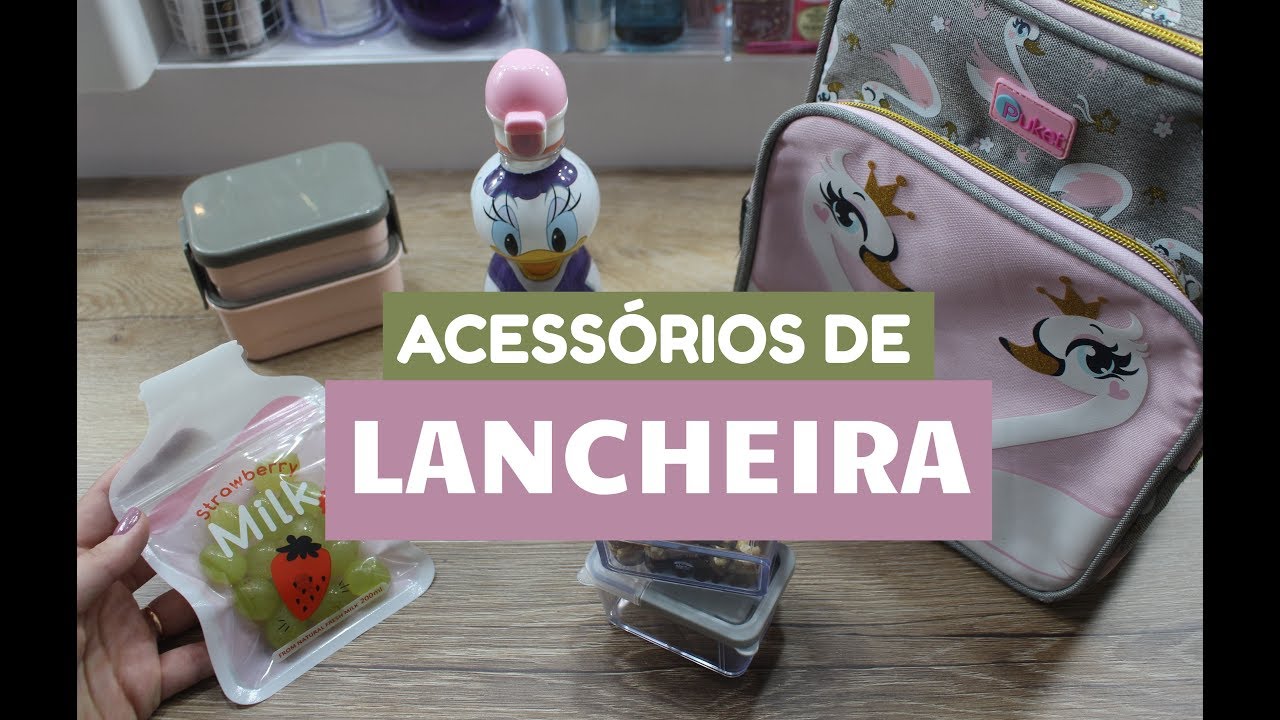 ACESSÓRIOS PARA A LANCHEIRA ESCOLAR - GARRAFINHAS, MARMITAS