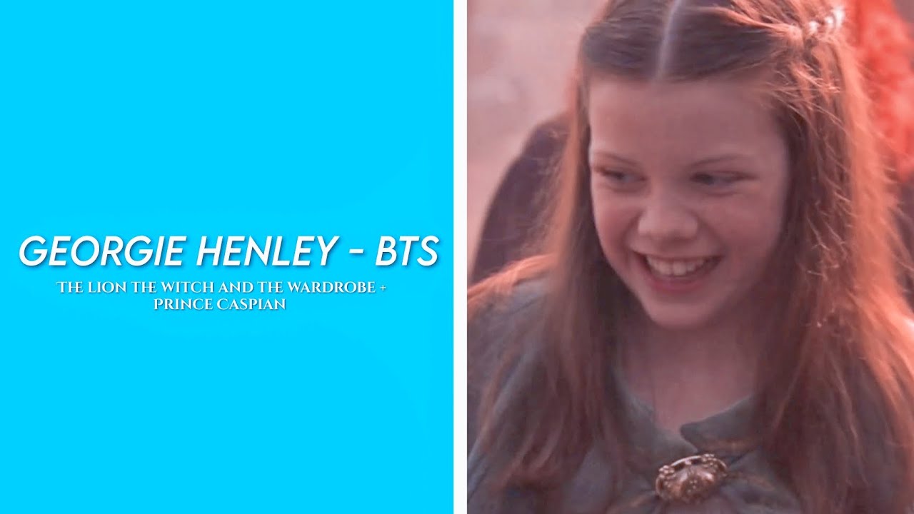 Georgie Henley behind the scenes scenepack