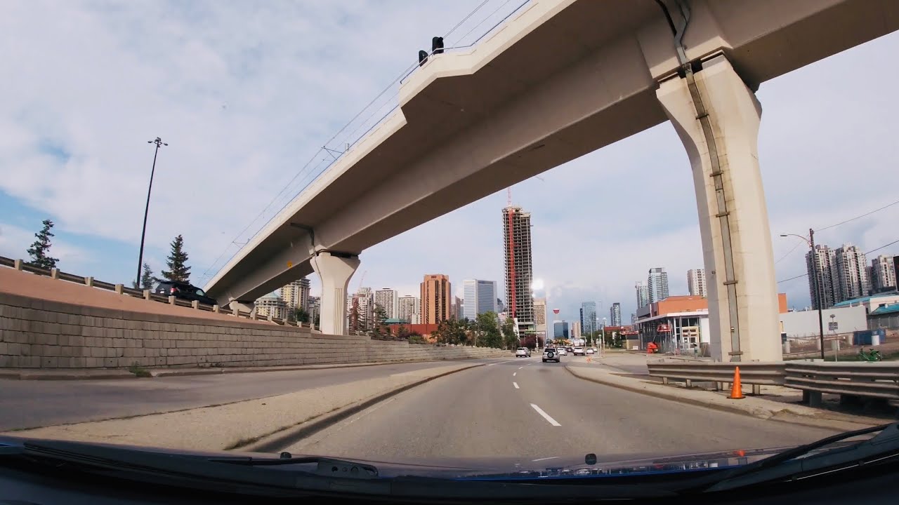 Calgary - Sarcee Trail - Bow Trail - 9th avenue - Downtown!