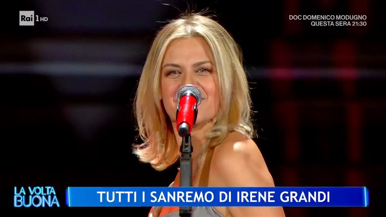 Irene Grandi e il tour teatrale per festeggiare 30 anni di carriera - La Volta Buona 27/11/2024
