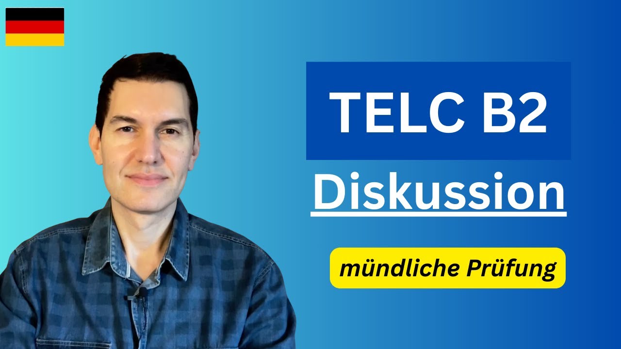 TELC B2 Diskussion | mündliche Prüfung | Beispiel