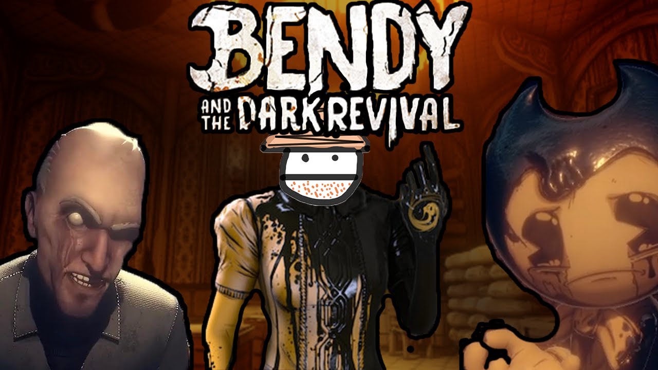 HEY GUYS BENDY IS BACK N WE LAID BACK ! PART 1 Bendy and the Dark Revival #scary