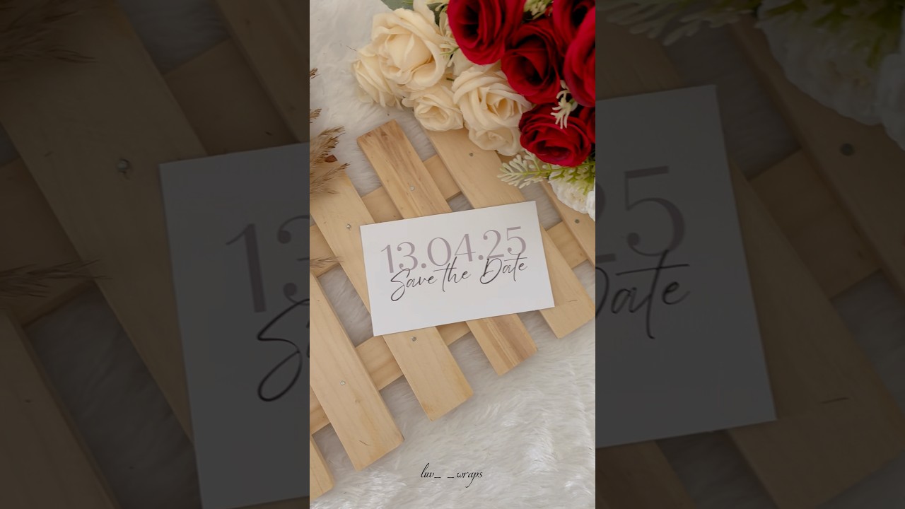 Save The Date❣️#savethedatevideo #savethedateinvitation #savethedate #savethedateideas #weddingday