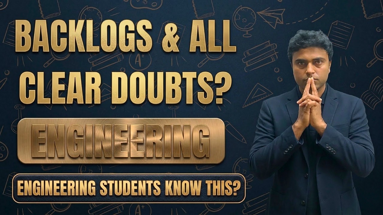 Backlogs & All Clear Student Doubts? | Engineering Students Know This? | #sppu