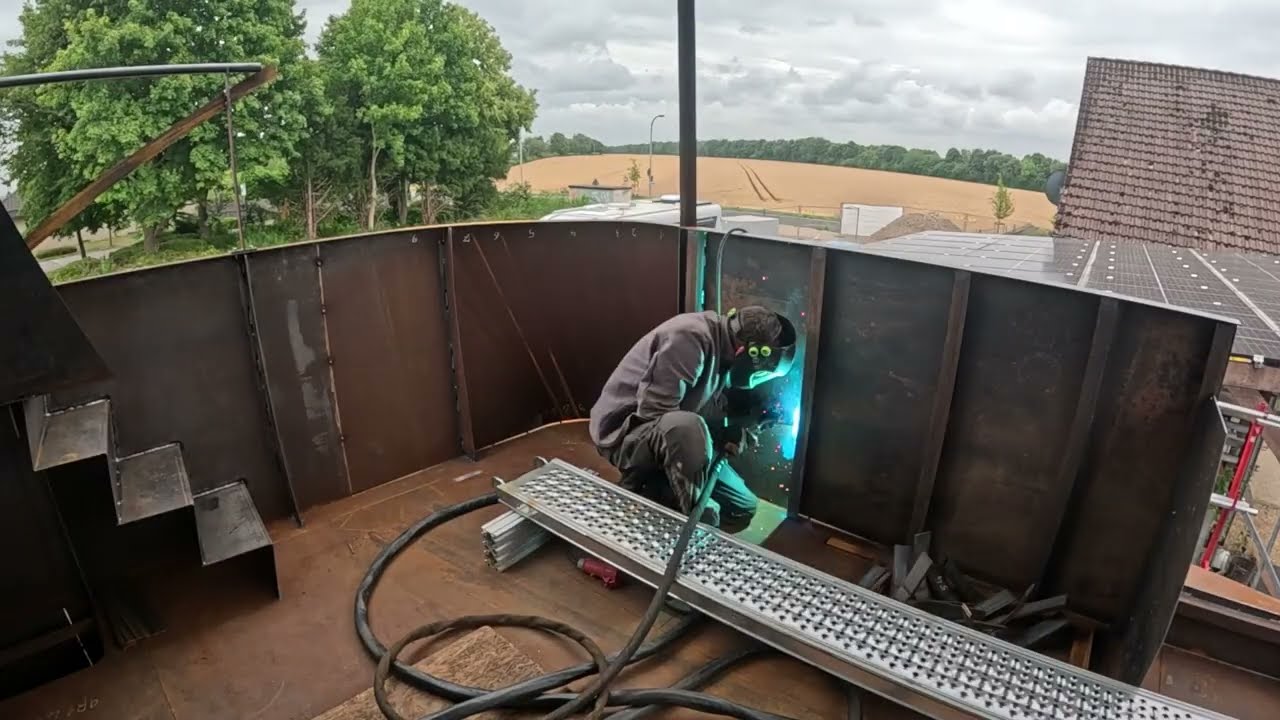 Folge21 Lasern Schweißen Reling vorbereiten