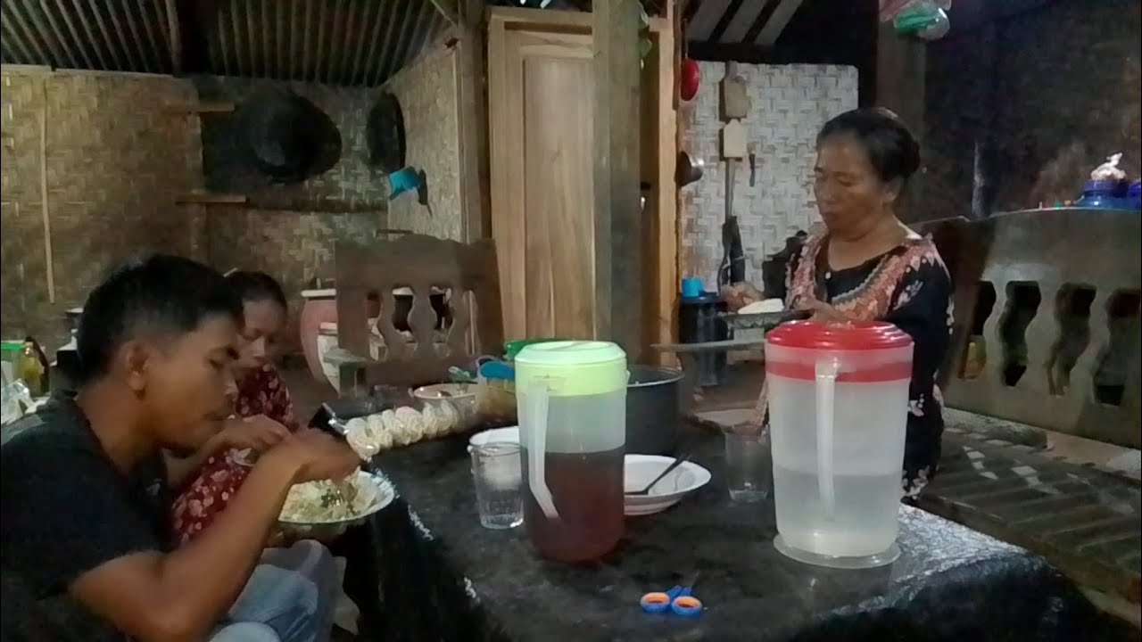 BUKA PUASA KE 6 PAKAI SAYUR TONGKOL MANTAP BANGET 