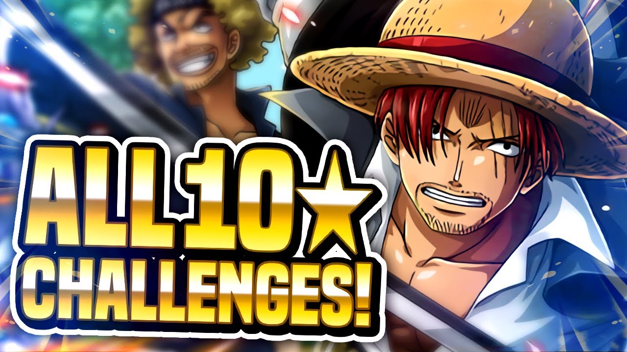 QCK TEAM! 1 TEAM vs. ALL 4 ★10 GARP CHALLENGES! (ONE PIECE Treasure Cruise)