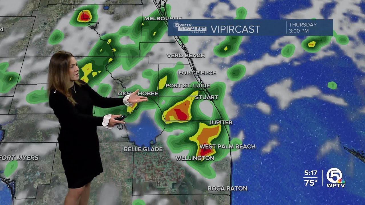 WPTV First Alert Weather Forecast for Morning of Thursday, Sept. 11, 2025