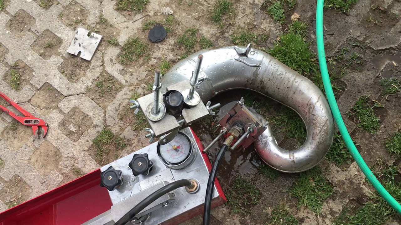 RIPARAZIONE MARMITTA 2T A PRESSIONE ACQUA