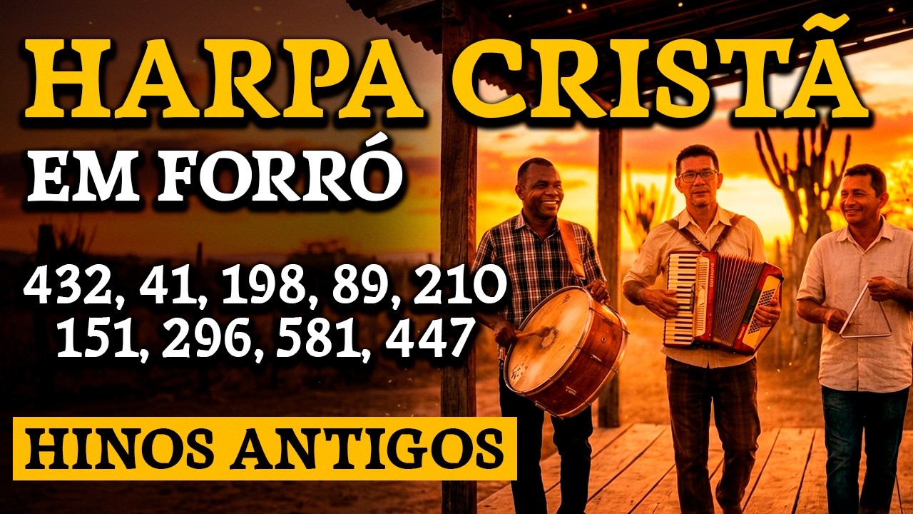 HARPA CRISTÃ em FORRÓ que Lembram os Cultos Antigos | Porque Ele Vive, Deus Velará por Ti