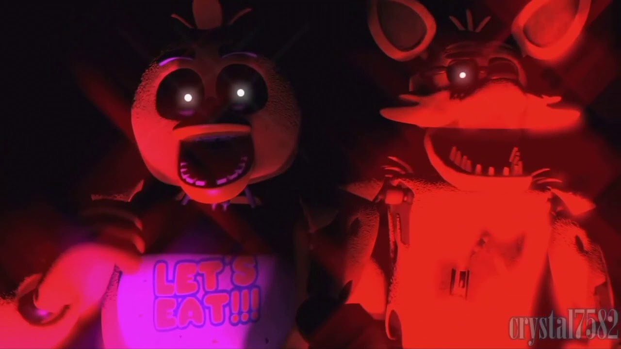 [SFM FNAF] TLT FNAF 1 Song Avilia Remix (Seizure Warning)