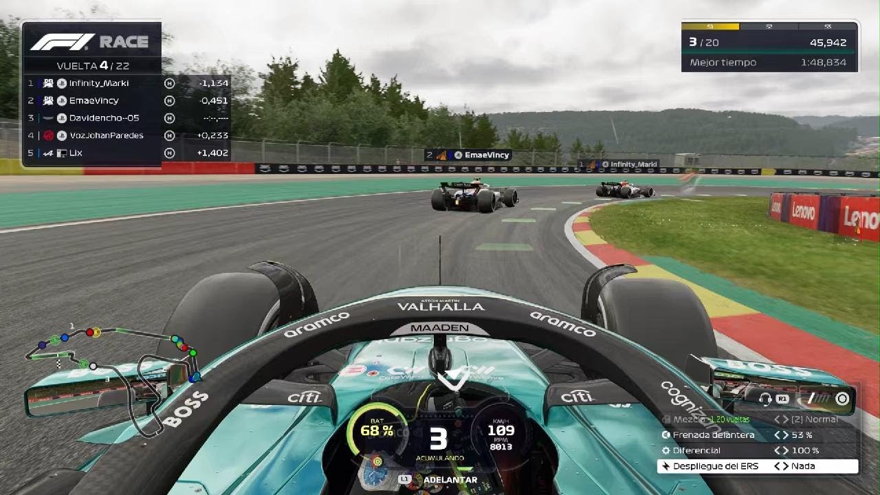 F1 25 Novax Bélgica