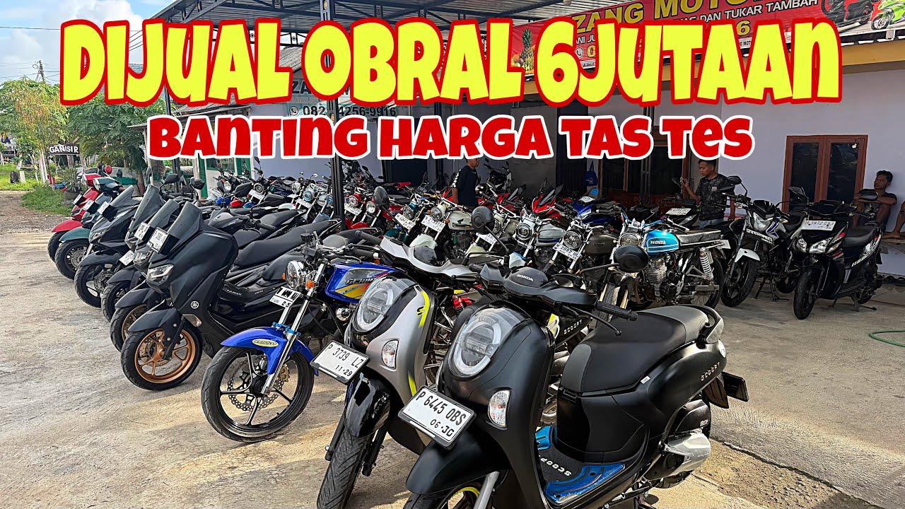 SANGAT MURAH 6JUTAAN SUDAH DAPAT MOTOR SURAT HIDUP DISINI 