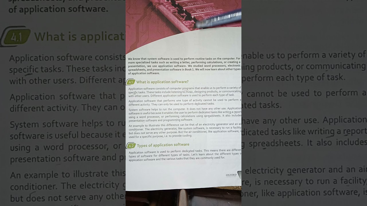 Application software | Right Byte 2 (7th)