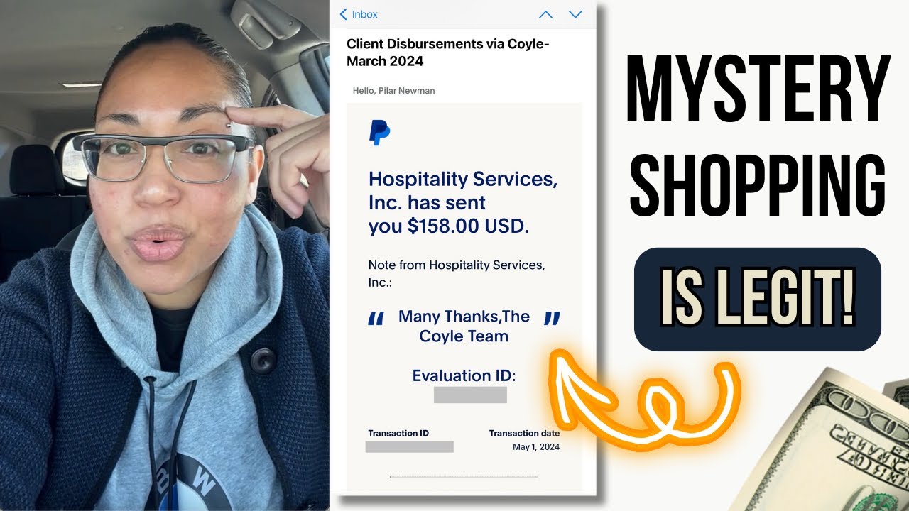 These Mystery Shopping Companies Just Paid Me! $500 Per Month Side Hustle