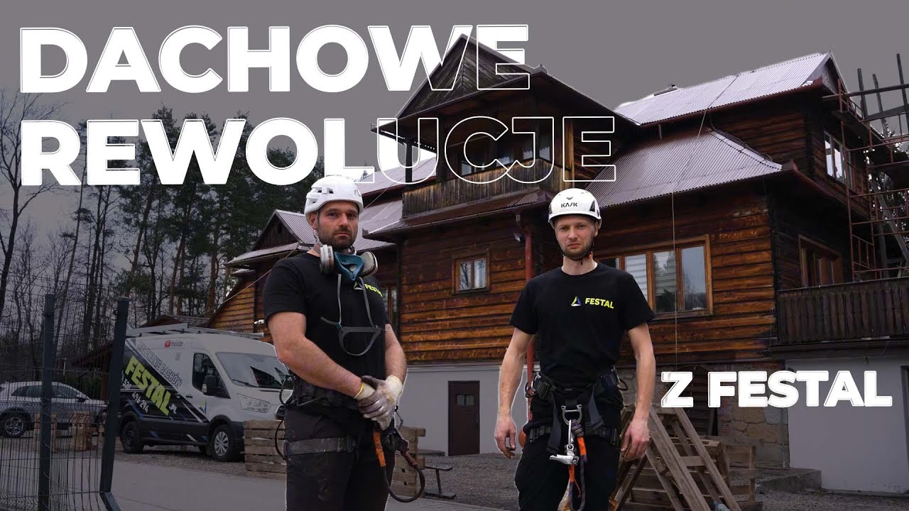 Malowanie dachu x4 – różne pokrycia, cztery ekipy, jeden dzień FESTAL!