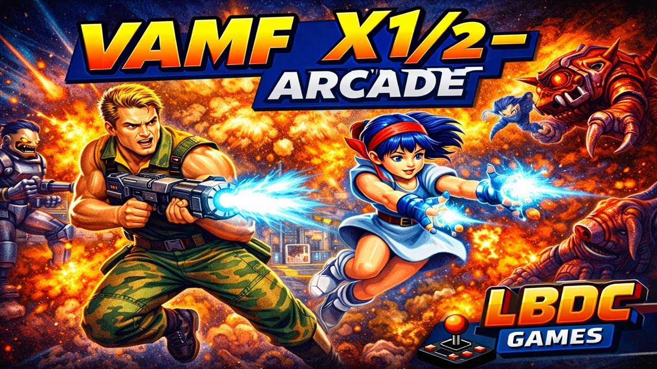 🎮 Vamf X1/2 (Arcade) – Ação Clássica no Fliperama! 🕹️⚡