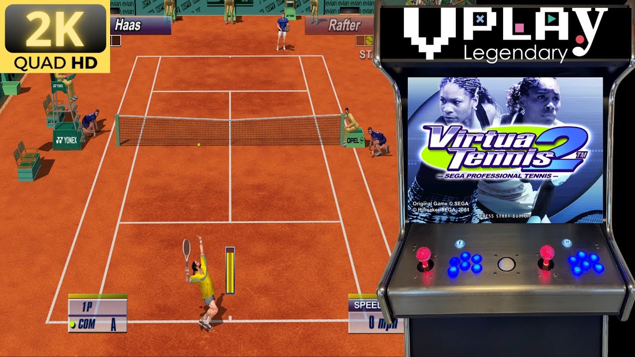 VIRTUA TENNIS 2 | Era Febre nos Fliperamas! - ARCADE#116