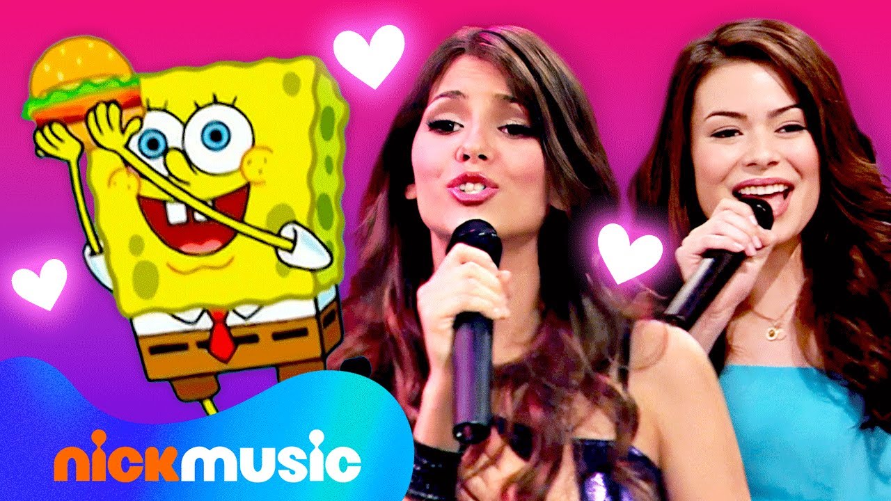 Most ROMANTIC Songs from SpongeBob, Victorious, Loud House & More!❤️ | Nick Music