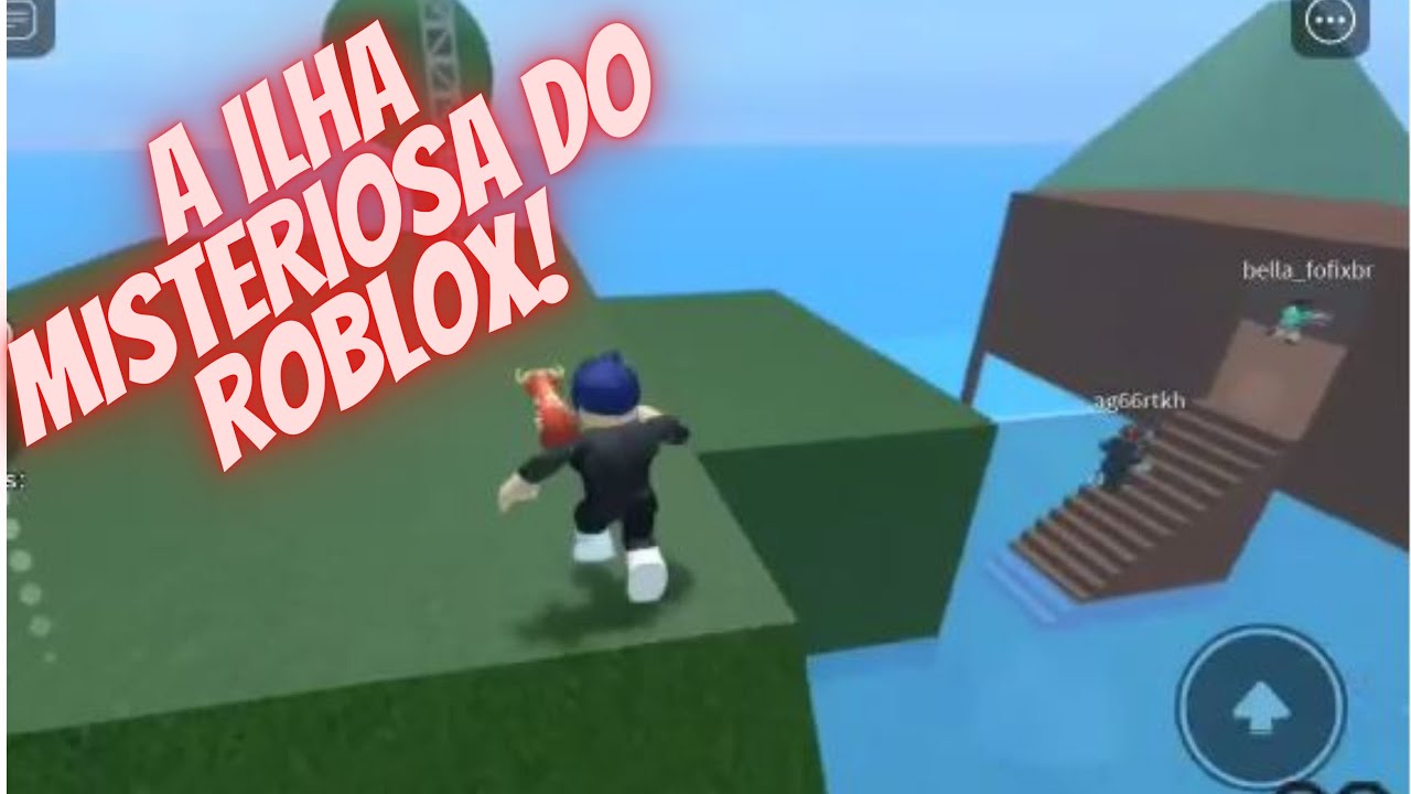 JOGOS NO CELULAR ANDROID PARA CRIANÇAS - DESCROBRI O MAPA DA ILHA MISTERIOSA NO ROBLOX !!