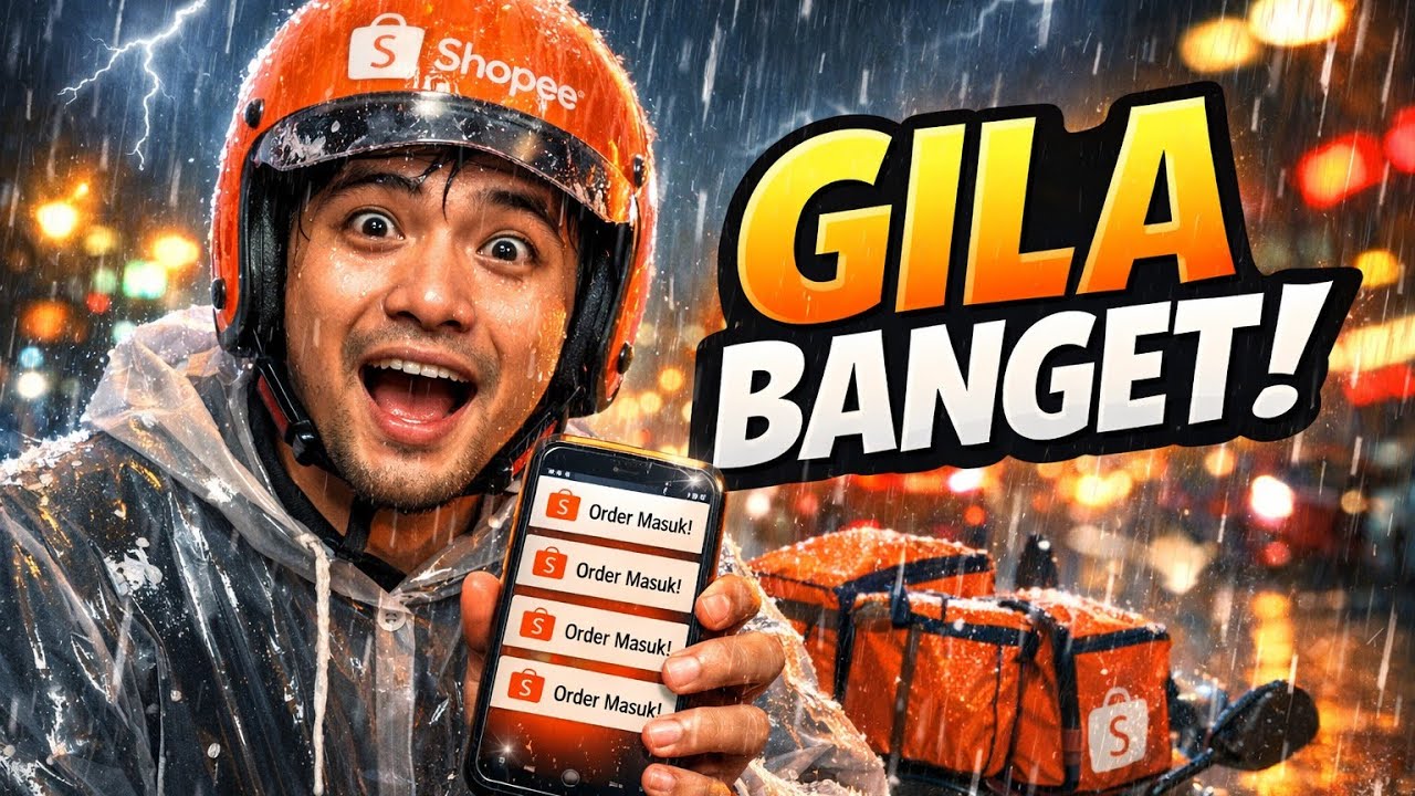 GUE KIRA BIASA… TERNYATA SHOPEE HUJAN INI GILA BANGET!!