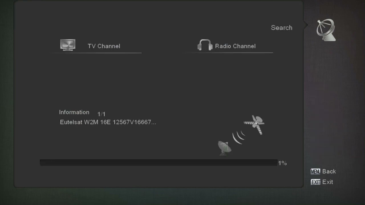 Scanare programe FreeSat Romania -Satelit Eutelsat 16 E- pe receptoarele AMIKO