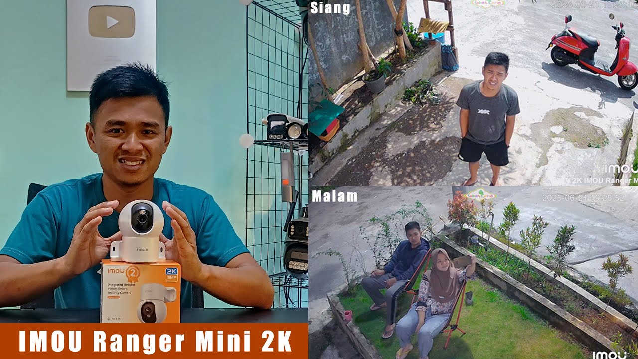 IMOU Ranger Mini, CCTV Indoor 2k Murah, Bening