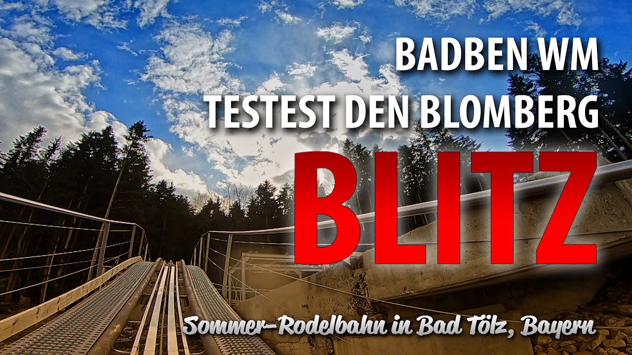 Blombergbahn BLITZ: On Ride Video der Rodelbahn (Alpine Coaster)